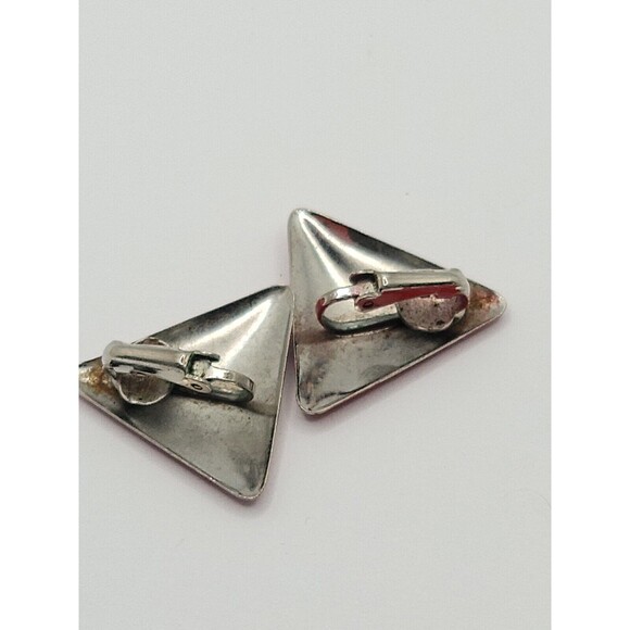 Red Lot of Red Clip on Earrings Vintage - Picture 6 of 7